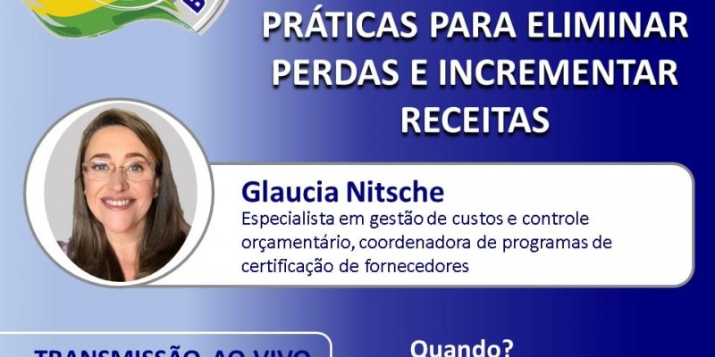PALESTRA  - PRÁTICAS PARA ELIMINAR PERDAS E INCREMENTAR RECEITAS (06/07/2021)