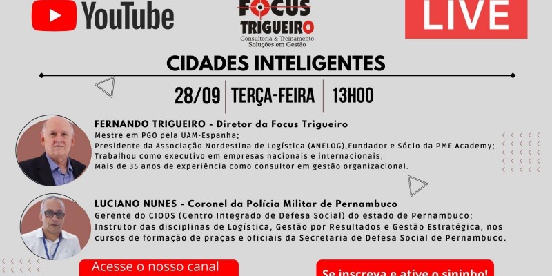 LIVE - CIDADES INTELIGENTES (28/09/2021) 