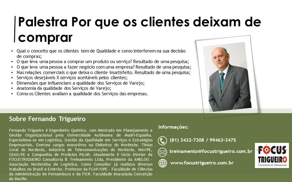 Contrate nossas Palestras!