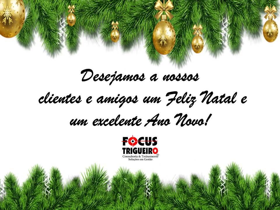 Feliz Natal e um excelente Ano Novo!